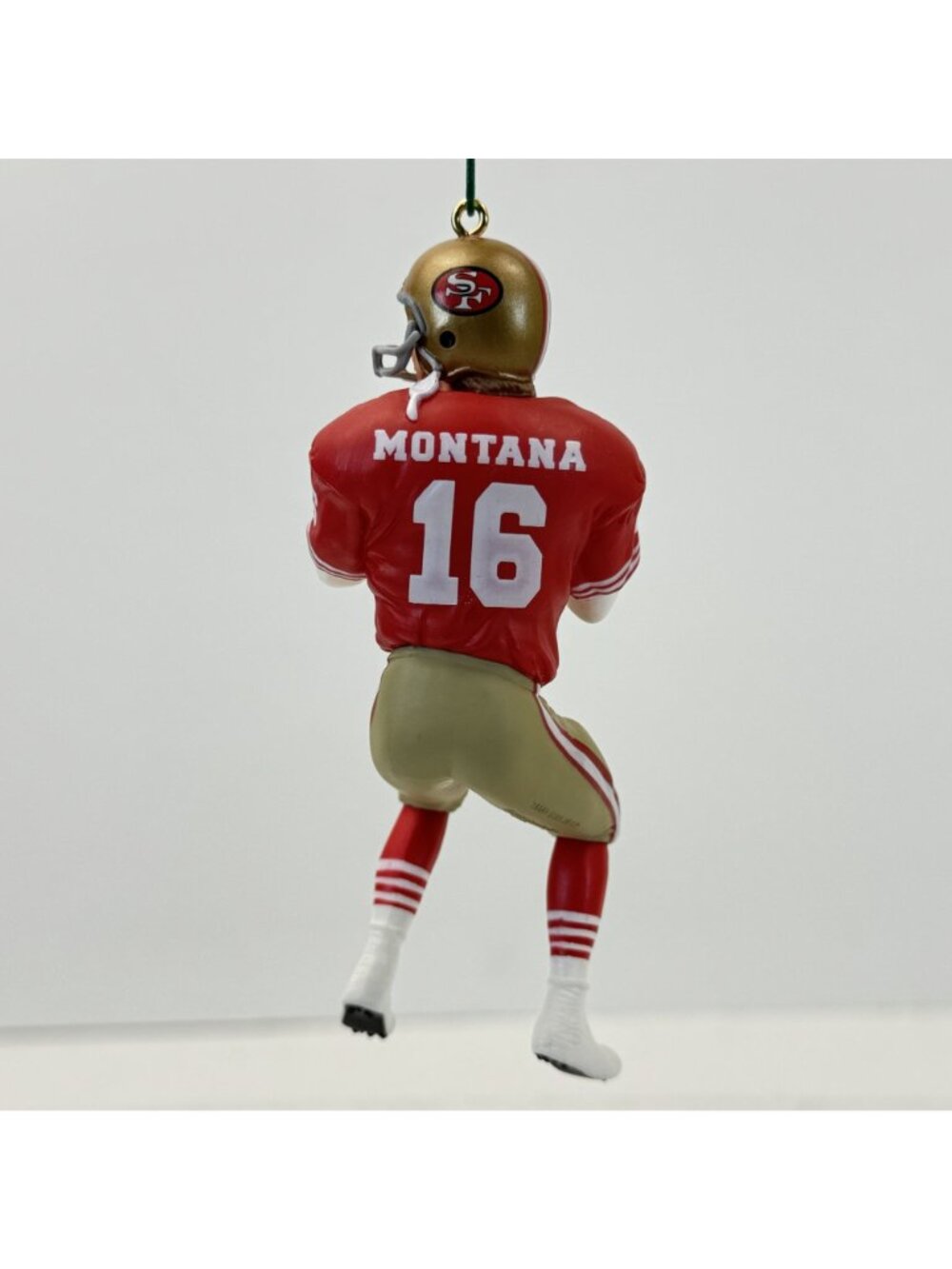 Vtg 1995 Joe Montana 49ers Hallmark Ornament 1st in Football Legends Series NEW - Picture 5 of 16